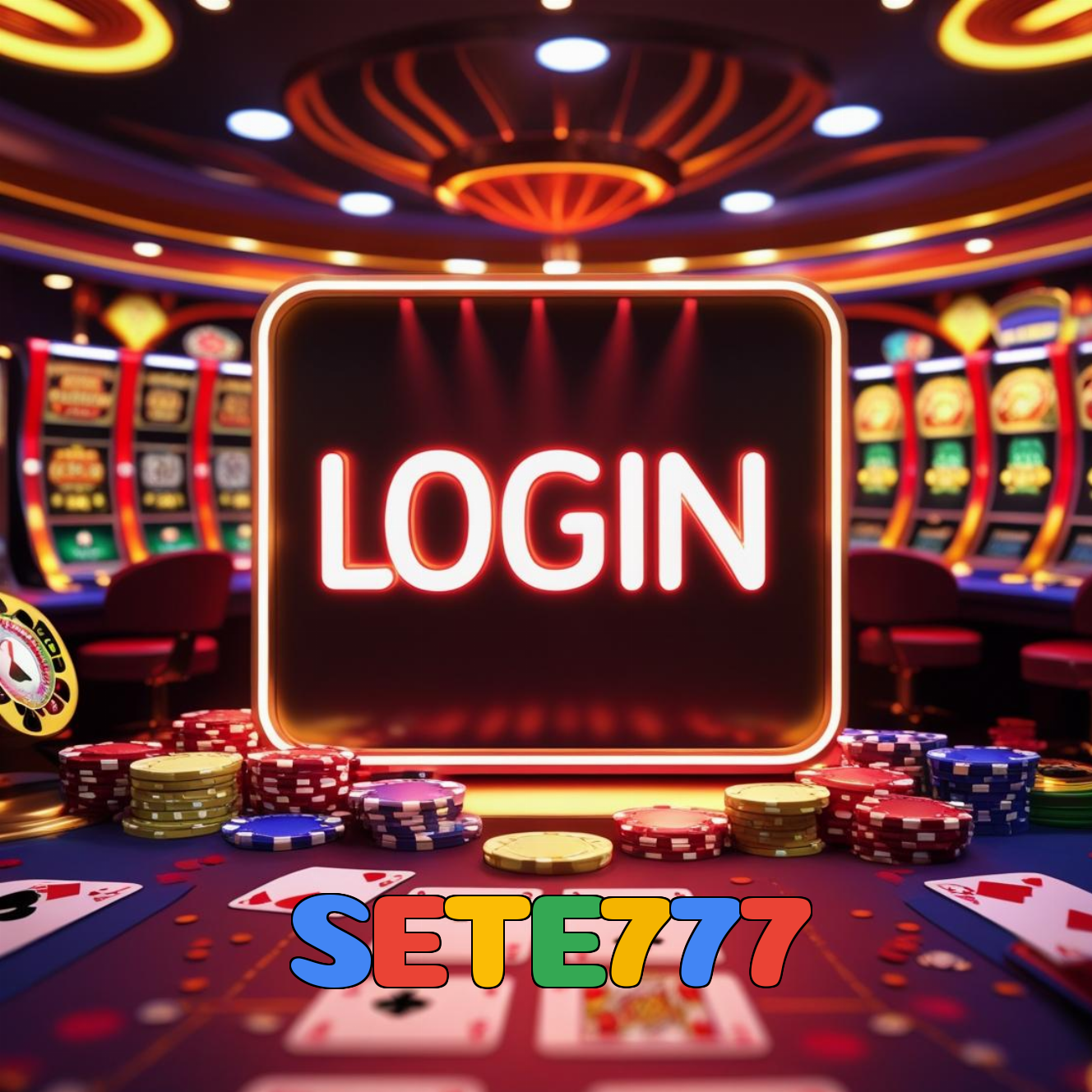 Problemas de Login no SETE777